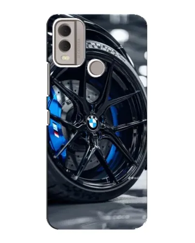 Чехол для Nokia C22 с картинкой «Колесо BMW вблизи» Чехол для Nokia C22 с картинкой «Колесо BMW вблизи»