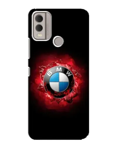 Чехол для Nokia C22 с картинкой «Логотип BMW — вспышка» Чехол для Nokia C22 с картинкой «Логотип BMW — вспышка»