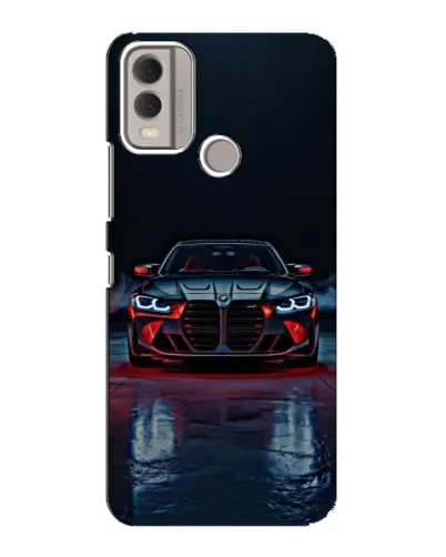 Чехол для Nokia C22 с картинкой «BMW на мокрой дороге» Чехол для Nokia C22 с картинкой «BMW на мокрой дороге»