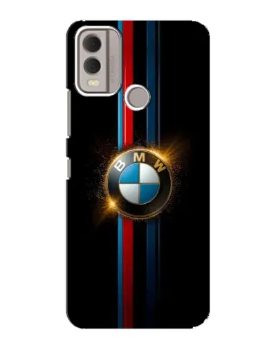 Чехол для Nokia C22 с картинкой «BMW M-Power неон» Чехол для Nokia C22 с картинкой «BMW M-Power неон»