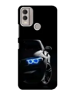 Чохол для Nokia C22 з картинкою «BMW — нічний погляд»