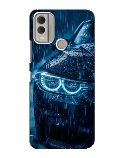 Чохол для Nokia C22 з картинкою «BMW під дощем»