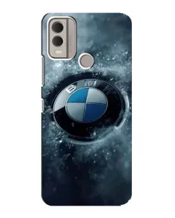 Чохол для Nokia C22 з картинкою «Логотип BMW — лід»