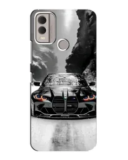 Чохол для Nokia C22 з картинкою «BMW — акварельний дрифт»