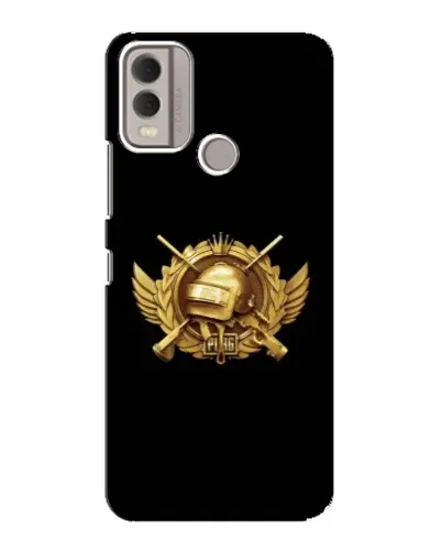 Чехол для Nokia C22 с картинкой «PUBG — оранжевый градиент» Чехол для Nokia C22 с картинкой «PUBG — оранжевый градиент»