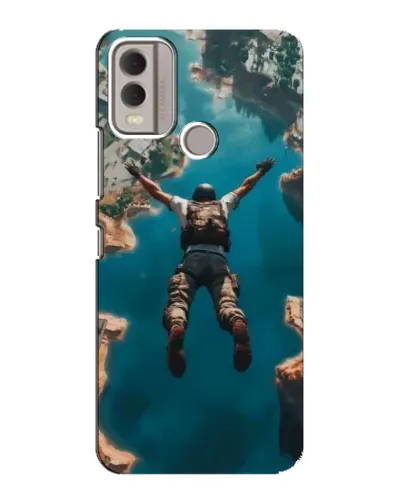 Чехол для Nokia C22 с картинкой «PUBG — свободное падение» Чехол для Nokia C22 с картинкой «PUBG — свободное падение»