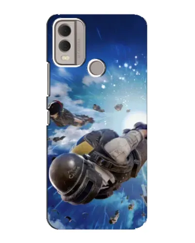 Чехол для Nokia C22 с картинкой «Десант PUBG — прыжок» Чехол для Nokia C22 с картинкой «Десант PUBG — прыжок»