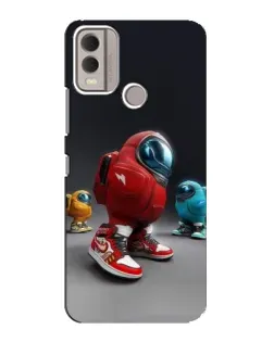 Чехол для Nokia C22 с картинкой «Among Us — 3D стиль» Чехол для Nokia C22 с картинкой «Among Us — 3D стиль»