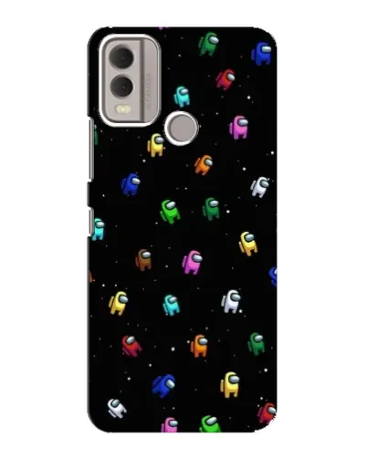 Чехол для Nokia C22 с картинкой «Экипаж Among Us» Чехол для Nokia C22 с картинкой «Экипаж Among Us»