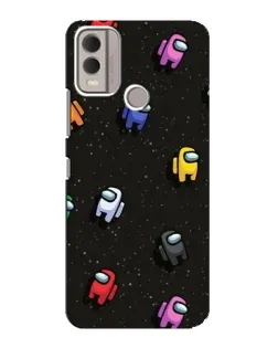 Чехол для Nokia C22 с картинкой «Космический паттерн Among Us» Чехол для Nokia C22 с картинкой «Космический паттерн Among Us»