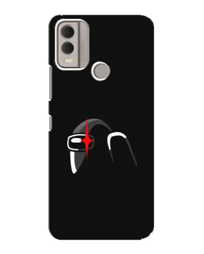Чехол для Nokia C22 с картинкой «Among Us шлем» Чехол для Nokia C22 с картинкой «Among Us шлем»