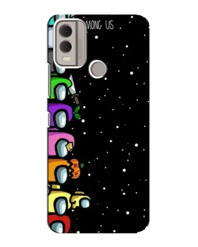 Чехол для Nokia C22 с картинкой «Команда Among Us» Чехол для Nokia C22 с картинкой «Команда Among Us»