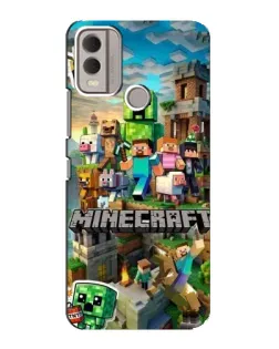 Чехол для Nokia C22 с картинкой «Замок Minecraft» Чехол для Nokia C22 с картинкой «Замок Minecraft»