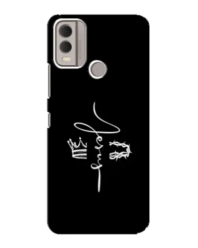 Чехол для Nokia C22 с картинкой «Король Славы Jesus» Чехол для Nokia C22 с картинкой «Король Славы Jesus»