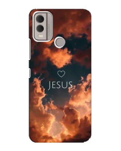 Чехол для Nokia C22 с картинкой «Сияние Имени Jesus» Чехол для Nokia C22 с картинкой «Сияние Имени Jesus»