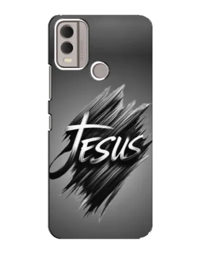 Чехол для Nokia C22 с картинкой «Надпись Jesus Graffiti» Чехол для Nokia C22 с картинкой «Надпись Jesus Graffiti»