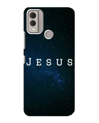 Чехол для Nokia C22 с картинкой «Звездное небо Jesus» Чехол для Nokia C22 с картинкой «Звездное небо Jesus»