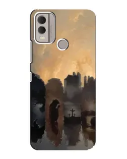 Чехол для Nokia C22 с картинкой «Дорога к вере»