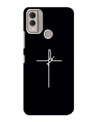 Чехол для Nokia C22 с картинкой «Тонкий крест» Чехол для Nokia C22 с картинкой «Тонкий крест»