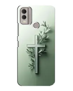 Чехол для Nokia C22 с картинкой «Оливковая ветвь» Чехол для Nokia C22 с картинкой «Оливковая ветвь»