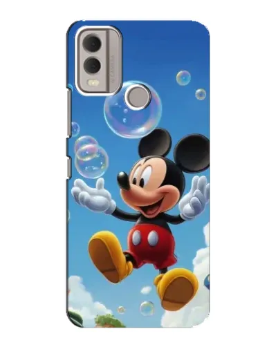 Чехол для Nokia C22 с картинкой «Mickey и мыльные пузыри» Чехол для Nokia C22 с картинкой «Mickey и мыльные пузыри»