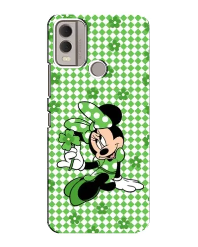 Чехол для Nokia C22 с картинкой «Mickey в клетку» Чехол для Nokia C22 с картинкой «Mickey в клетку»