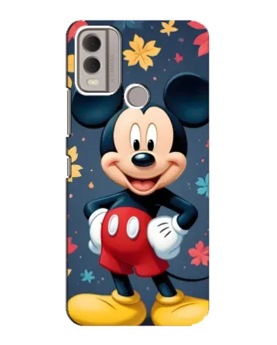 Чехол для Nokia C22 с картинкой «Осенний Mickey Mouse» Чехол для Nokia C22 с картинкой «Осенний Mickey Mouse»