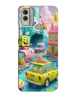 Чехол для Nokia C22 с картинкой «Монстр-трак приключения» Чехол для Nokia C22 с картинкой «Монстр-трак приключения»