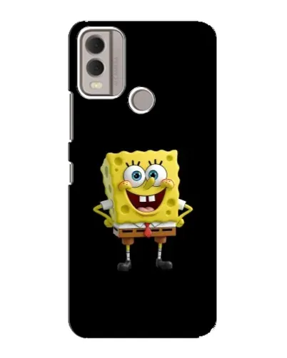 Чехол для Nokia C22 с картинкой «Классический Губка Боб»