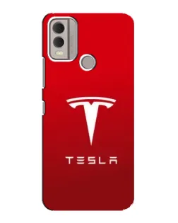 Чехол для Nokia C22 с картинкой «Tesla Red Classic» Чехол для Nokia C22 с картинкой «Tesla Red Classic»