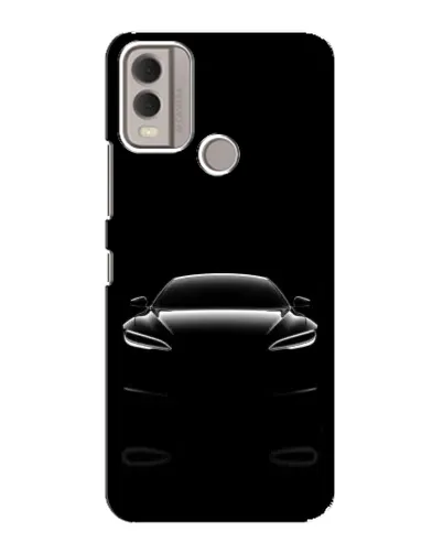Чехол для Nokia C22 с картинкой «Силуэт Tesla Night» Чехол для Nokia C22 с картинкой «Силуэт Tesla Night»