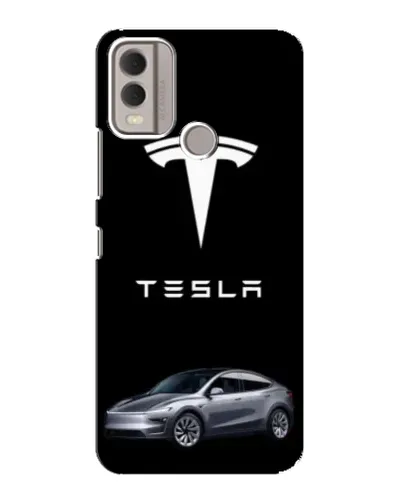 Чехол для Nokia C22 с картинкой «Tesla Model Y» Чехол для Nokia C22 с картинкой «Tesla Model Y»