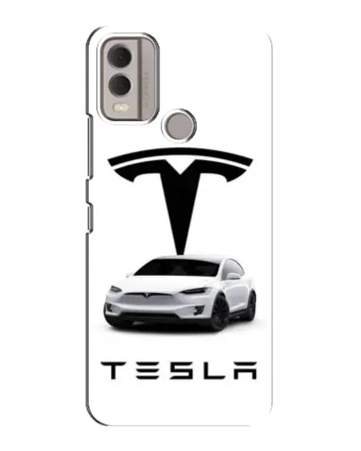 Чехол для Nokia C22 с картинкой «Tesla White Style» Чехол для Nokia C22 с картинкой «Tesla White Style»