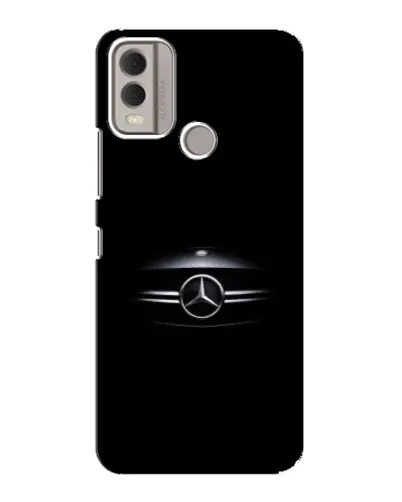 Чехол для Nokia C22 с картинкой «Mercedes — абстрактные линии» Чехол для Nokia C22 с картинкой «Mercedes — абстрактные линии»