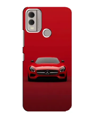 Чехол для Nokia C22 с картинкой «Красный Mercedes AMG» Чехол для Nokia C22 с картинкой «Красный Mercedes AMG»