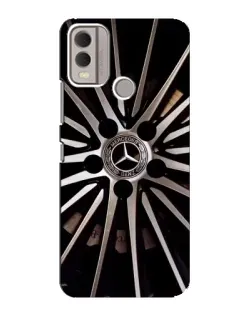 Чехол для Nokia C22 с картинкой «Диск Mercedes»