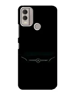 Чехол для Nokia C22 с картинкой «Mercedes Stealth Look»