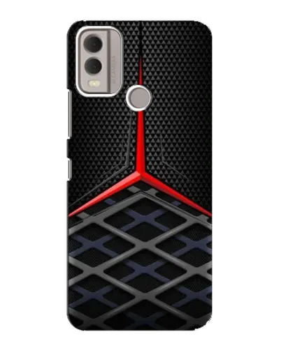 Чехол для Nokia C22 с картинкой «Mercedes Carbon Grid» Чехол для Nokia C22 с картинкой «Mercedes Carbon Grid»