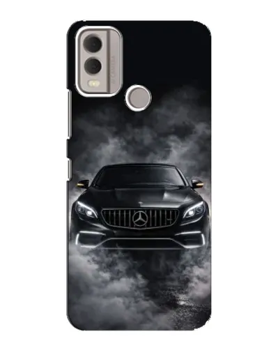 Чехол для Nokia C22 с картинкой «Mercedes в дыму» Чехол для Nokia C22 с картинкой «Mercedes в дыму»
