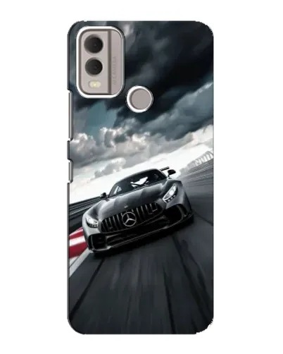 Чехол для Nokia C22 с картинкой «Гоночный Mercedes AMG» Чехол для Nokia C22 с картинкой «Гоночный Mercedes AMG»