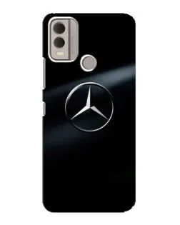 Чохол для Nokia C22 з картинкою «Mercedes на металі» Чохол для Nokia C22 з картинкою «Mercedes на металі»