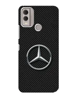 Чохол для Nokia C22 з картинкою «Карбоновий Mercedes стиль» Чохол для Nokia C22 з картинкою «Карбоновий Mercedes стиль»