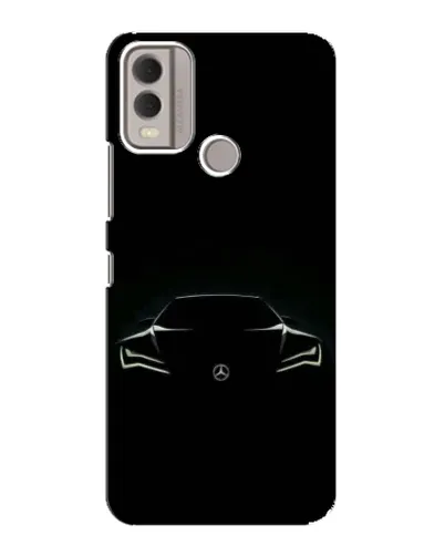 Чохол для Nokia C22 з картинкою «Mercedes — силует авто» Чохол для Nokia C22 з картинкою «Mercedes — силует авто»