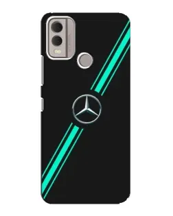 Чохол для Nokia C22 з картинкою «Спортивні лінії Mercedes» Чохол для Nokia C22 з картинкою «Спортивні лінії Mercedes»