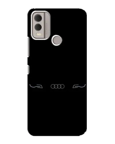 Чехол для Nokia C22 с картинкой «Audi — световой подпись» Чехол для Nokia C22 с картинкой «Audi — световой подпись»