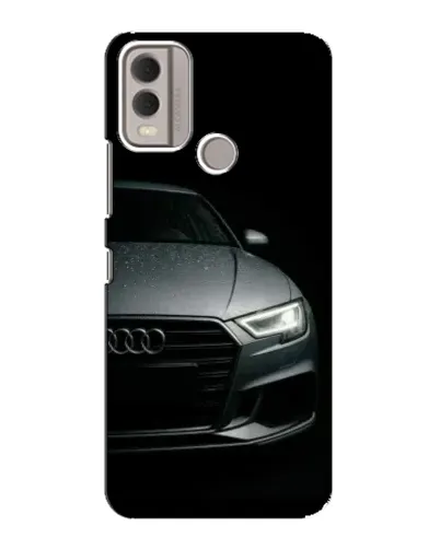Чехол для Nokia C22 с картинкой «Audi — детализация кузова» Чехол для Nokia C22 с картинкой «Audi — детализация кузова»