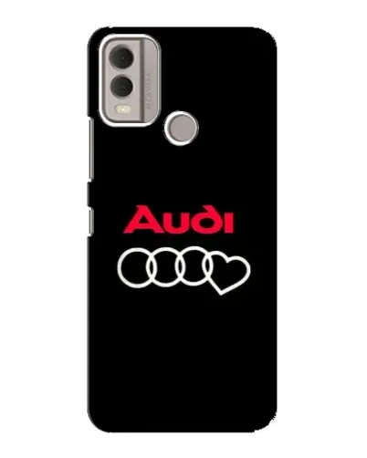 Чехол для Nokia C22 с картинкой «Логотип Audi Heart» Чехол для Nokia C22 с картинкой «Логотип Audi Heart»