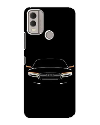 Чехол для Nokia C22 с картинкой «Audi — ночной контур» Чехол для Nokia C22 с картинкой «Audi — ночной контур»