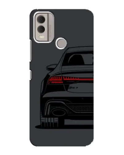 Чехол для Nokia C22 с картинкой «Задняя часть Audi — арт» Чехол для Nokia C22 с картинкой «Задняя часть Audi — арт»