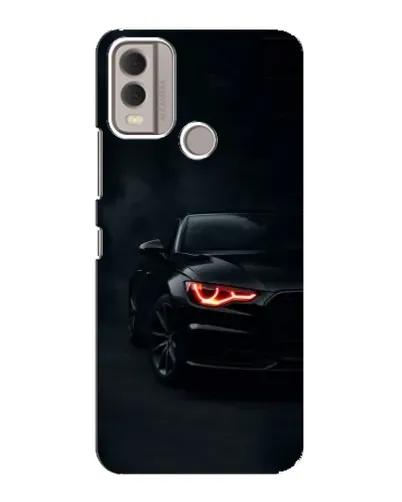 Чехол для Nokia C22 с картинкой «Audi — хищный взгляд» Чехол для Nokia C22 с картинкой «Audi — хищный взгляд»